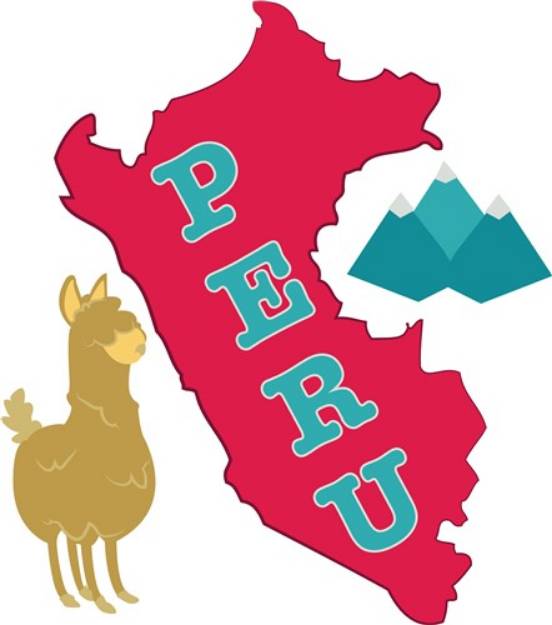 Picture of Peru SVG File