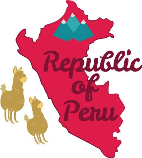 Picture of Republic Of Peru SVG File