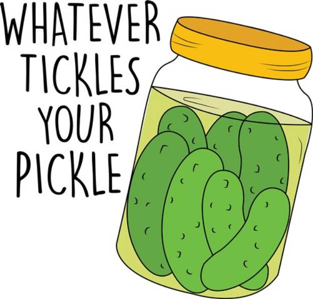 Picture of Tickles Your Pickle SVG File