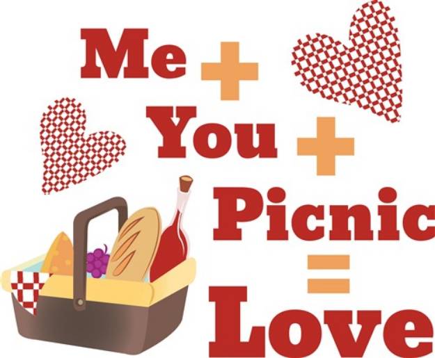 Picture of Love Picnic SVG File