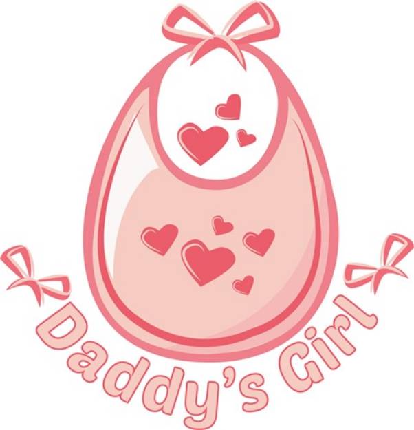Picture of Daddys Girl SVG File