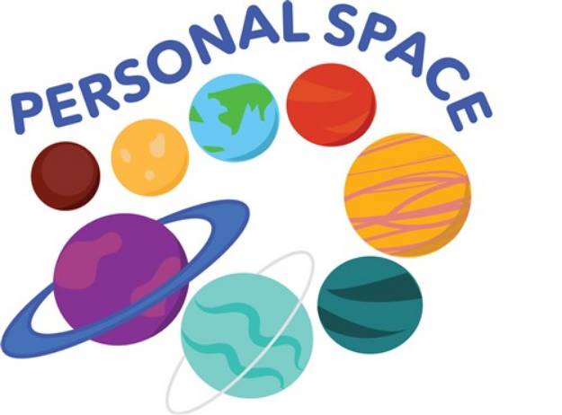 Picture of Personal Space SVG File