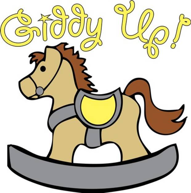 Picture of Giddy Up SVG File
