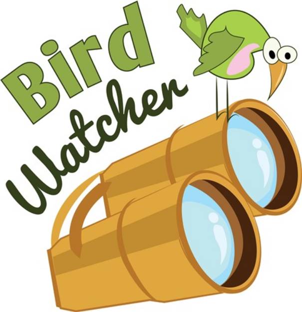 Picture of Bird Watcher SVG File