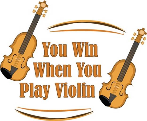 Picture of You Play Violin SVG File