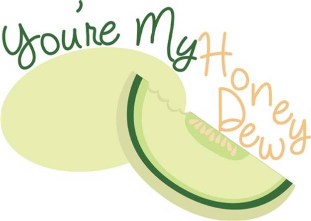 Picture of My Honey Dew SVG File