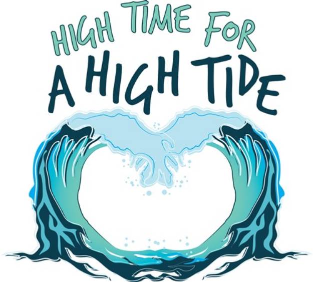 Picture of High Tide SVG File