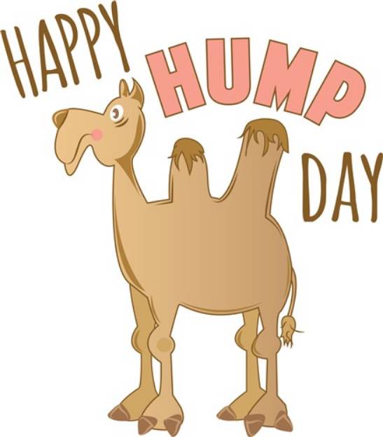 Picture of Happy Hump Day SVG File