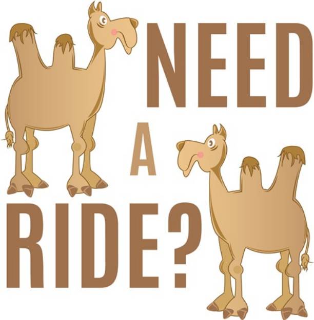 Picture of Need A Ride SVG File