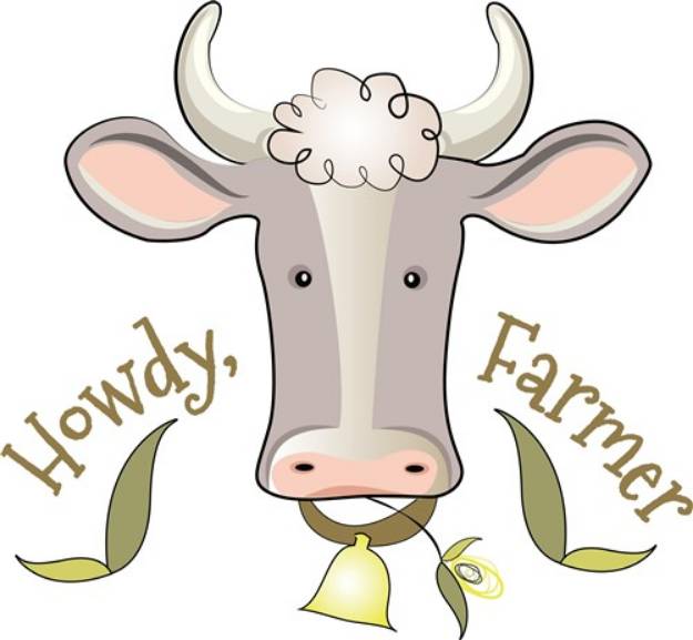 Picture of Howdy Farmer SVG File