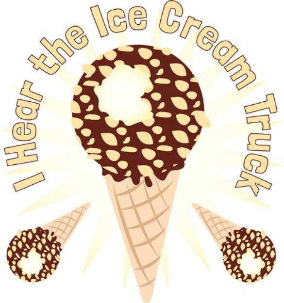Picture of Ice Cream Truck SVG File