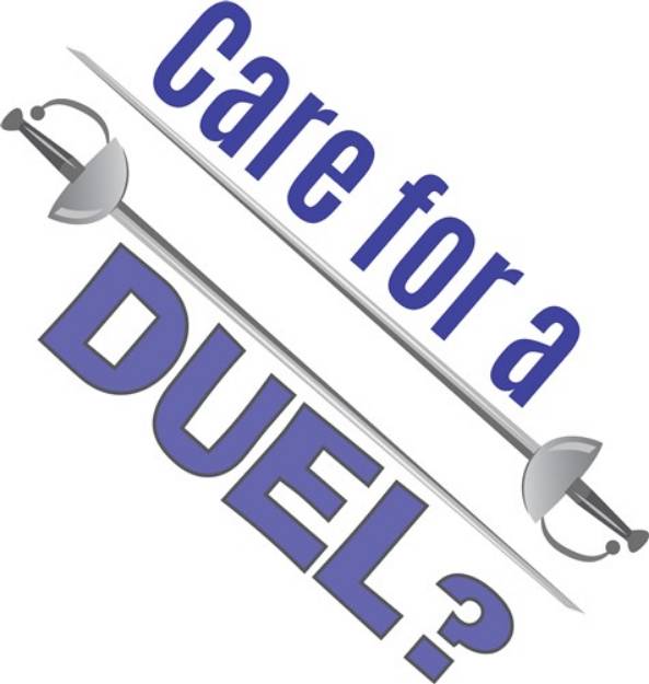 Picture of Care For A Duel SVG File
