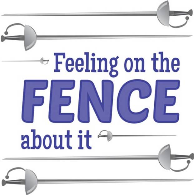 Picture of On The Fence SVG File