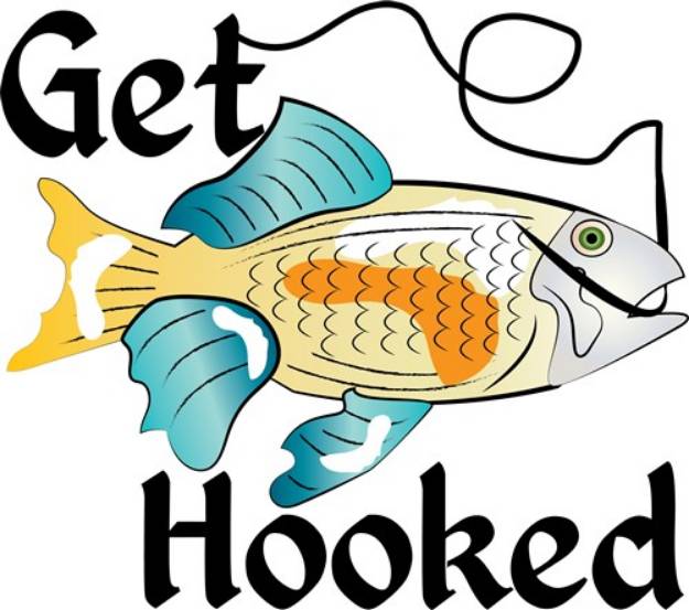 Picture of Get Hooked SVG File