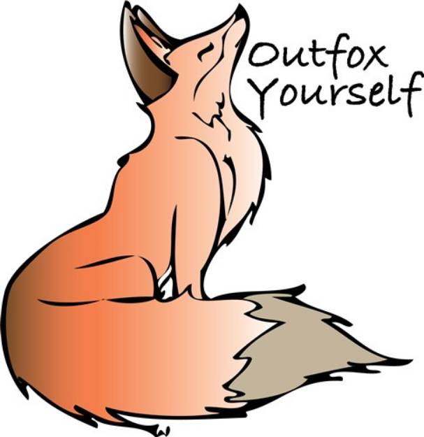Picture of Outfox Yourself SVG File