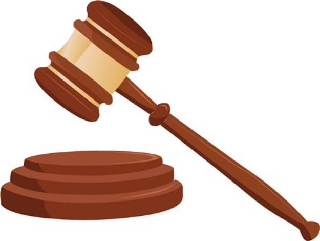 Picture of Judge Gavel SVG File