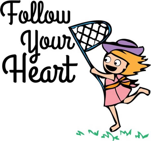 Picture of Follow Your Heart SVG File