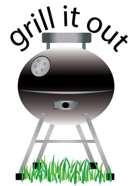 Picture of Grill It Out SVG File