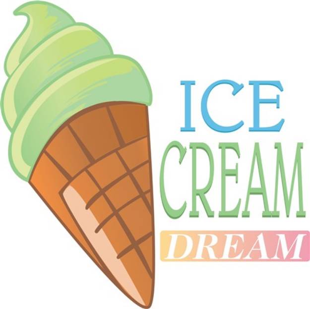 Picture of Ice Cream Dream SVG File