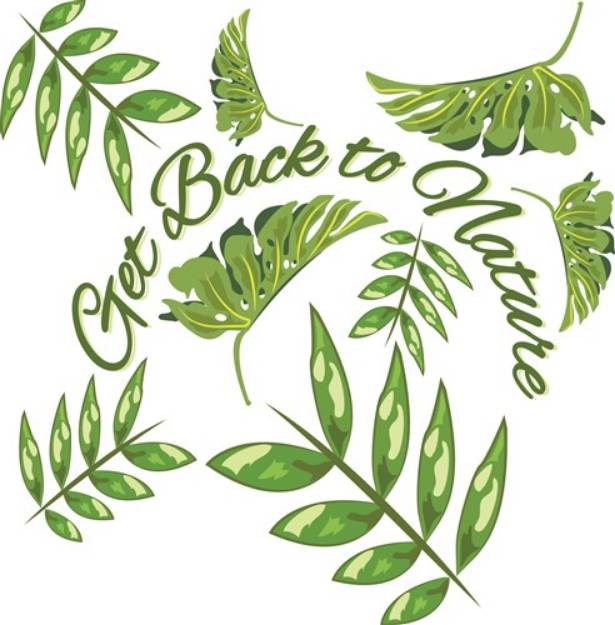Picture of BAck To Nature SVG File