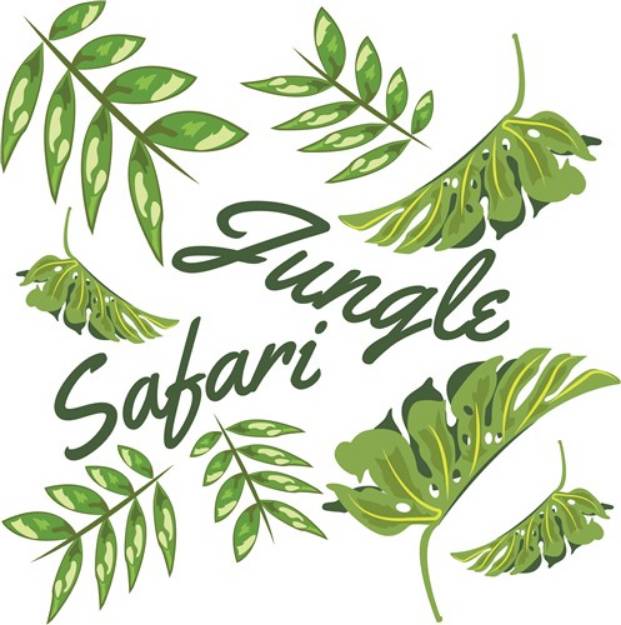 Picture of Jungle Safari SVG File