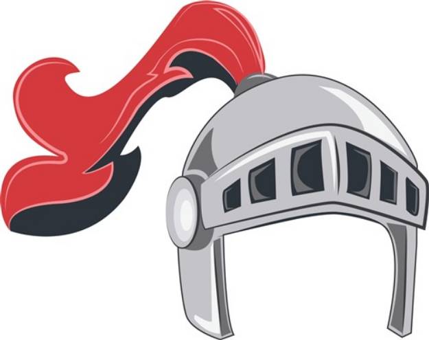 Picture of Knight Helmet SVG File