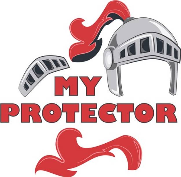 Picture of My Protector SVG File
