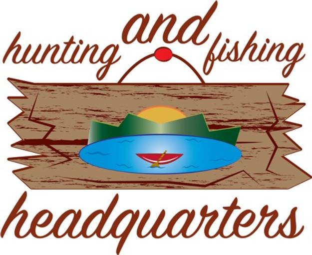 Picture of Hunting And Fishing SVG File