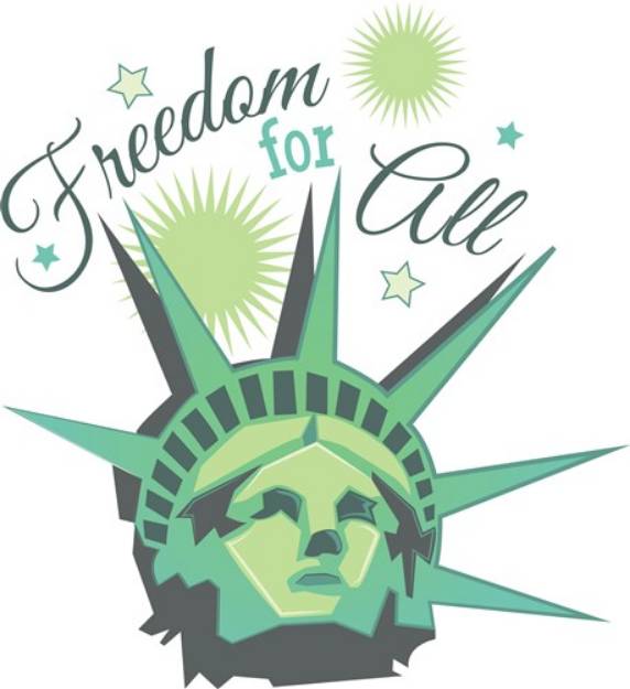 Picture of Freedom For All SVG File