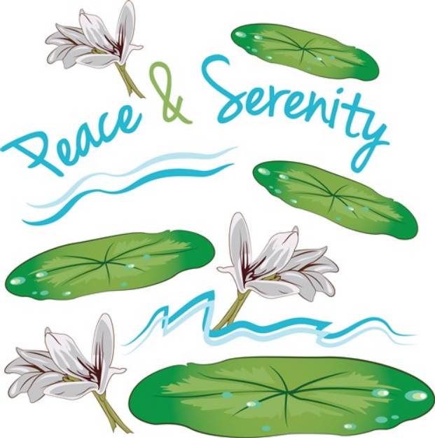 Picture of Peace & Serenity SVG File