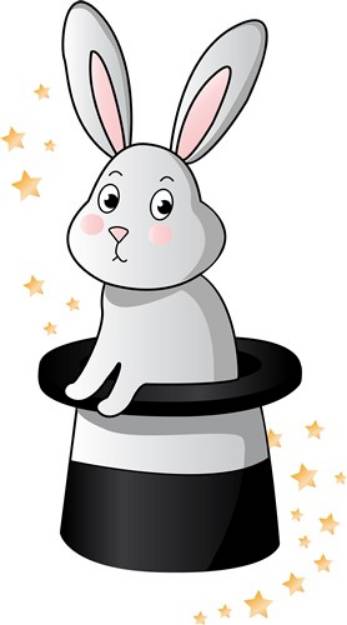 Picture of Magic Bunny SVG File