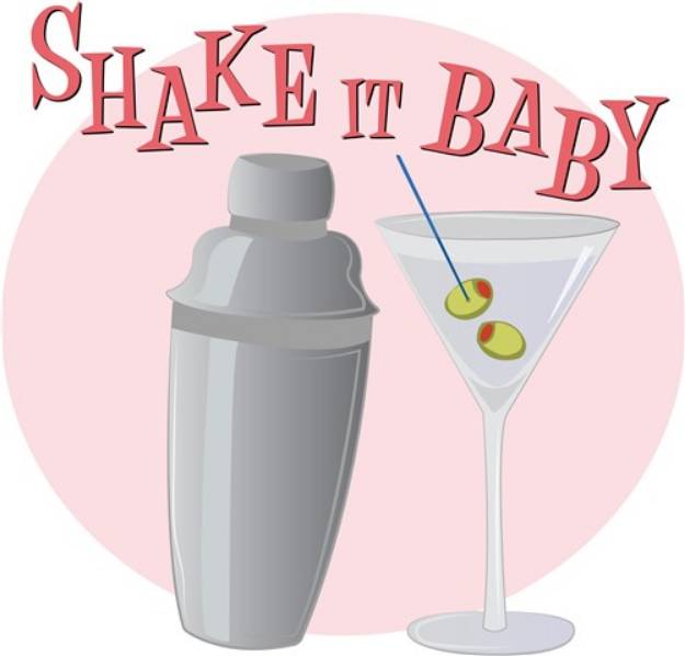 Picture of Shake It Baby SVG File