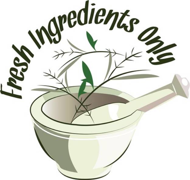 Picture of Fresh Ingredients SVG File