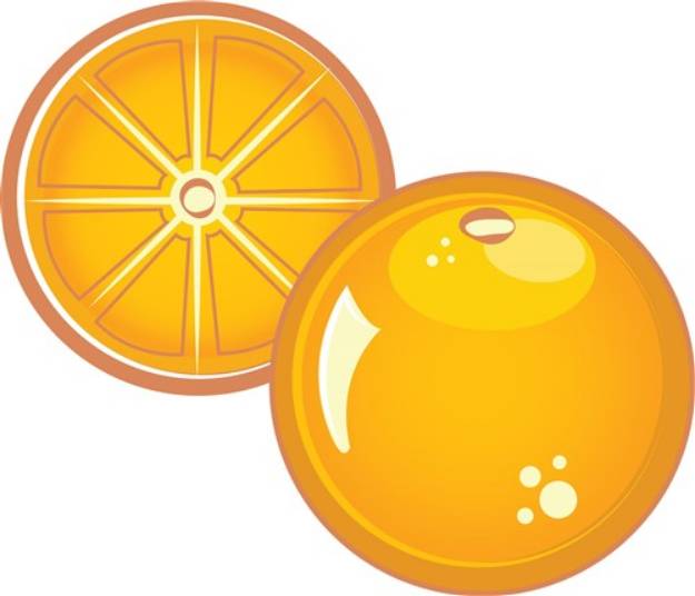 Picture of Oranges SVG File