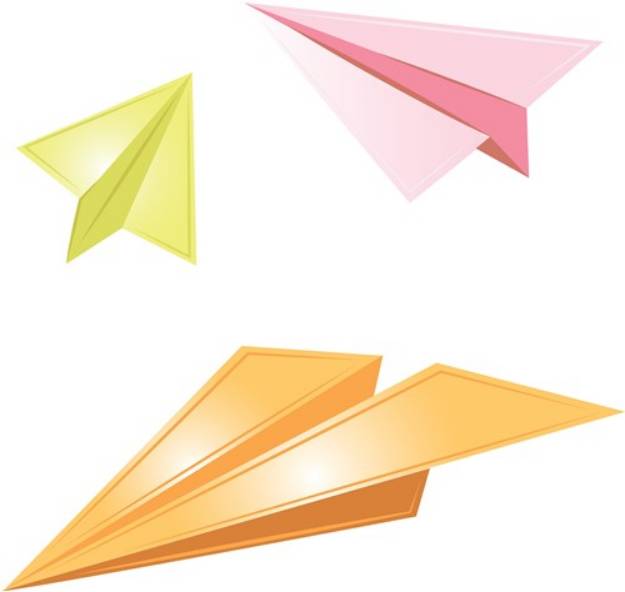 Picture of Paper Airplanes SVG File