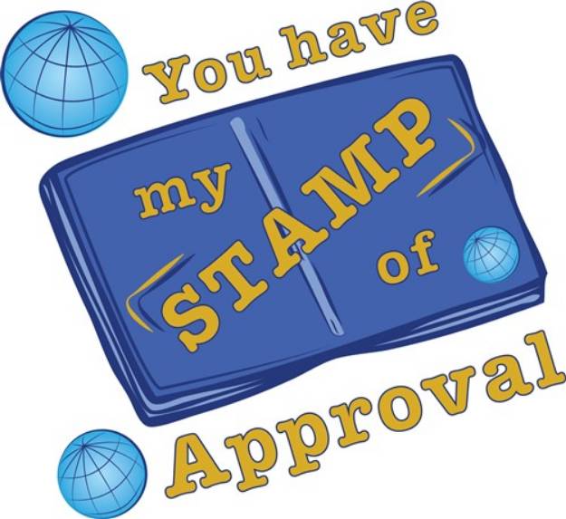 Picture of Stamp Of Approval SVG File