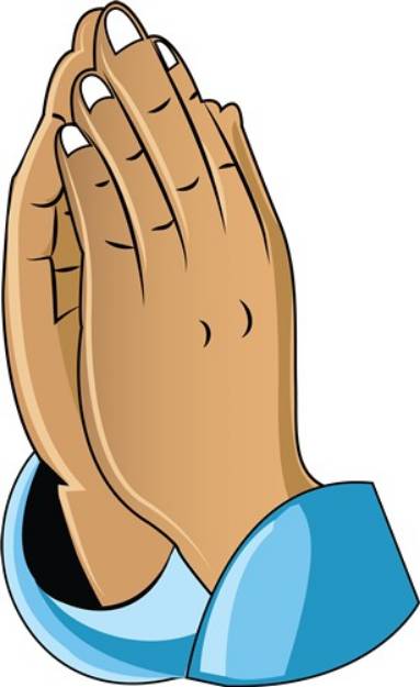Picture of Praying Hands SVG File