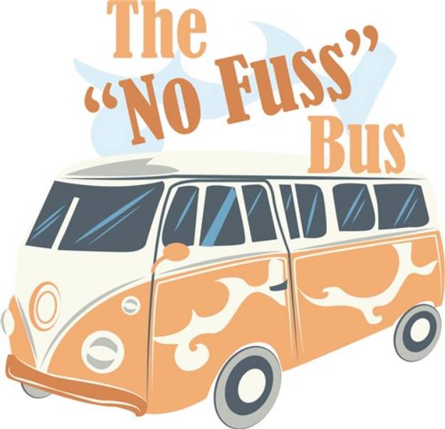 Picture of No Fuss Bus SVG File