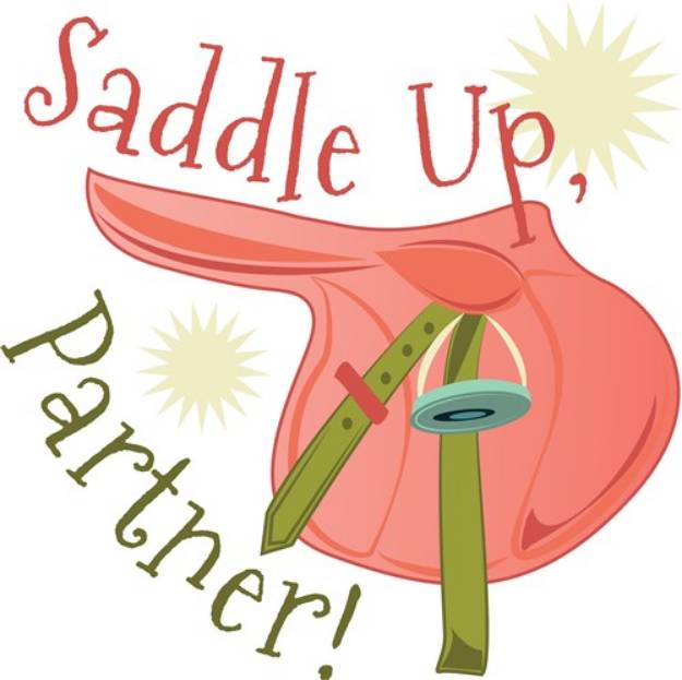 Picture of Saddle Up SVG File