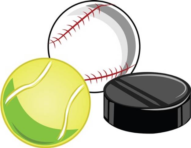 Picture of Sports Equipment SVG File