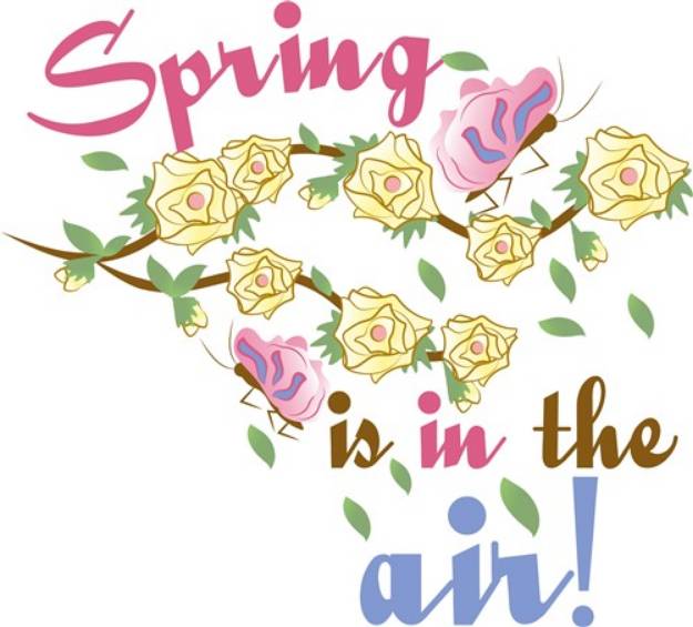 Picture of Spring In The Air SVG File