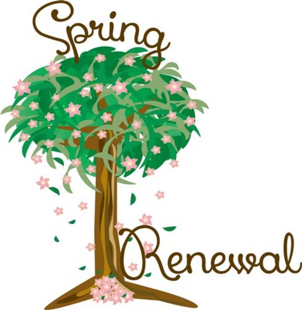 Picture of Spring Renewal SVG File
