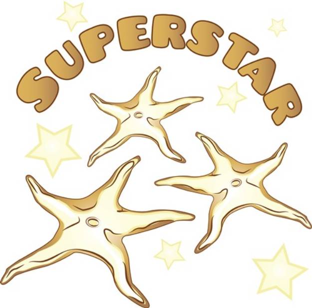 Picture of Superstar SVG File