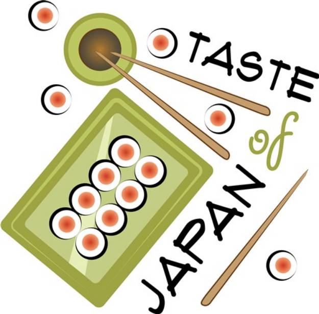 Picture of Taste Of Japan SVG File