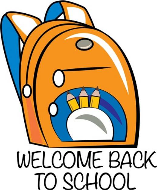 Picture of Welcome Back SVG File