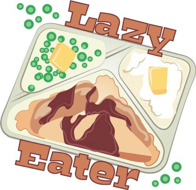 Picture of Lazy Eater SVG File