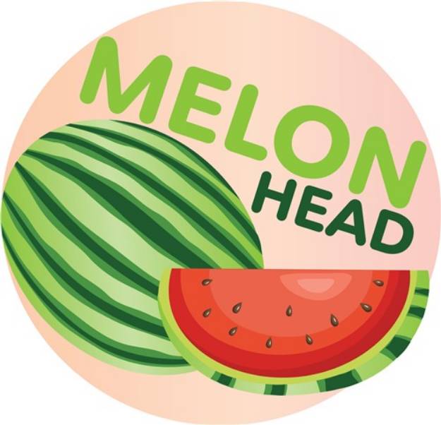 Picture of Melon Head SVG File