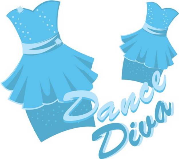 Picture of Dance Diva SVG File