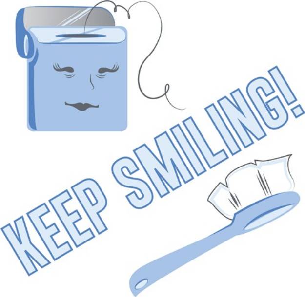 Picture of Keep Smiling SVG File