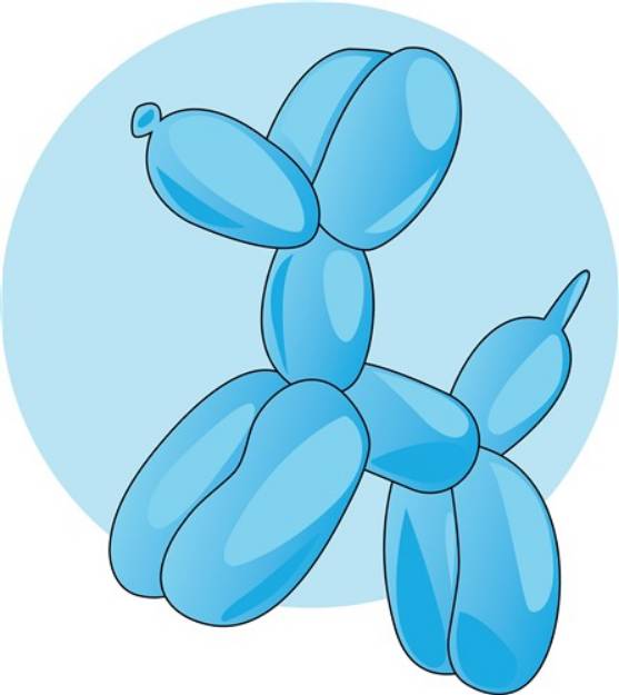 Picture of Balloon Animal SVG File